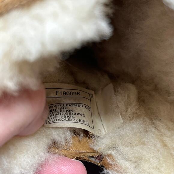 UGG Australia Byron Moccasin Men's Size 10  Sheepskin Slippers 5102 Chestnut - Picture 7 of 14